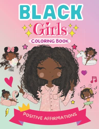 Black Girl Coloring Book