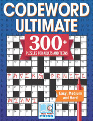 Codeword Ultimate: 300+ Puzzles for Adults and Teens. Discover a new