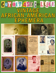 Cut Out and Collage Vintage African-American Ephemera