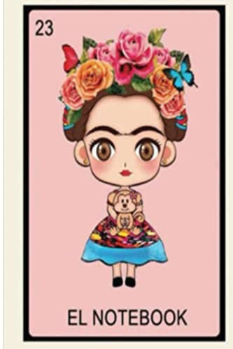 Frida Kahlo Notebook: La Loteria Inspired Frida Kahlo Journal