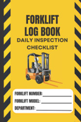Forklift Log Book with Daily Inspection Checklist
