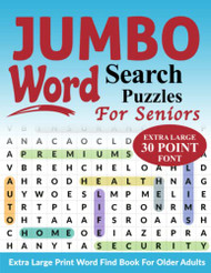 Jumbo Word Search Puzzles For Seniors