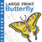 Butterfly | Large Print Coloring Book