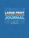 Large Print Blood Sugar Journal 2 Year Log Book