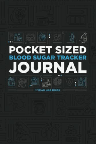 Pocket Sized Blood Sugar Tracker Journal