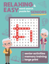Relaxing and Easy word search puzzle for seniors. Made for Dementia