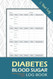 Diabetes Blood Sugar Log Book
