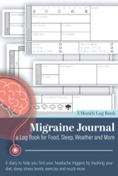 Migraine Journal a Chronic Headache Tracker Log Book for Tracking