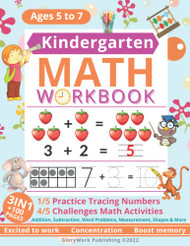 Kindergarten Math Workbook