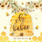 Oh Babee: Bee Theme Baby Shower Guest Book with Wishes Advice
