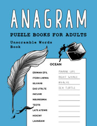 Anagram Puzzle Books for Adults: Unscramble Words Book