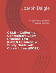 CSLB - California Contractors Exam Practice Test