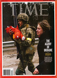 TIME MAGAZINE - MARCH 28 / APRIL 4 2022 - THE AGONY OF UKRAINE