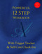 AA POWERFUL 12 STEP WORKBOOK With TRIGGER TRACKER & Selfcare