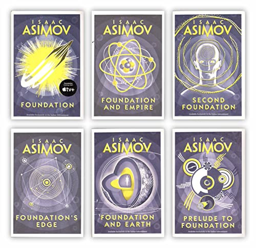 Isaac Asimov's Foundation Series Books 1-6