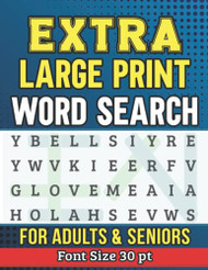 Extra Large Print Word Search