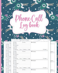 Phone Call Log Book For Business: Telephone Message Book - Sized