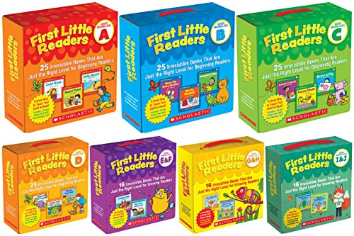 Newest Release included! Schloastic First Little Readers Parent Packs