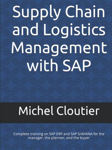 Supply Chain and Logistics Management with SAP