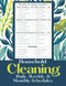 Household Cleaning Daily Weekly And Monthly Schedules