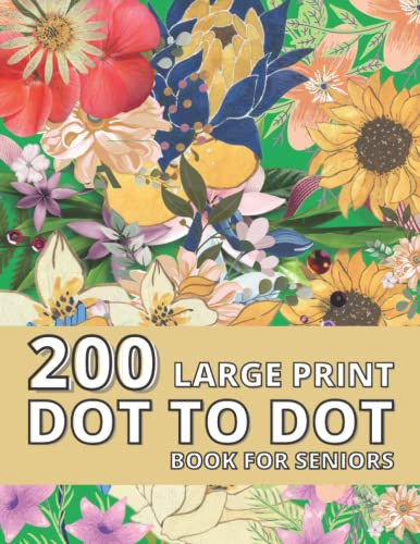200 Large Print Dot To Dot Book For Seniors