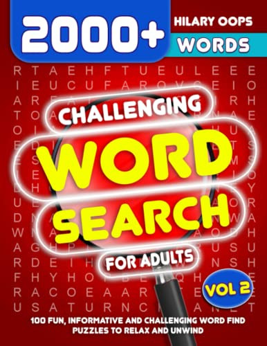 Challenging Word Search for Adults volume 2