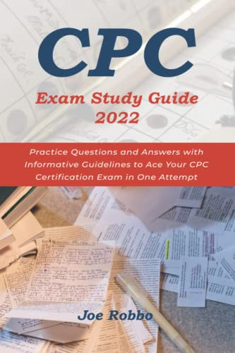 CPC Exam Study Guide 2022
