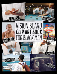 Vision Board Clip Art Book for Black Men