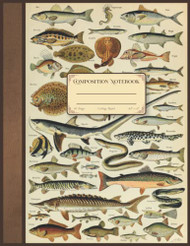 Composition Notebook: Vintage Fish Illustration; Compositions