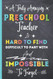 Preschool Teacher Gift