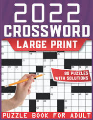 2022 Crossword Puzzle Book For Adults