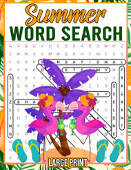 Summer Word Search Large Print