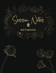 Session notes notebook for Therapist Counselors Coaches and Social