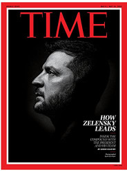 Time Magaizne 9 May/16 May 2022 How Zelensky Leads