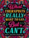 Therapist Swear Word Coloring Book