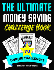 Ultimate Money Saving Challenge Book and Monthly Budget Tracker