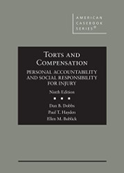 Torts and Compensation Personal Accountability and Social