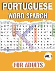 Portuguese Word Search For Adults - volume 1