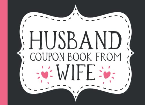 Husband Coupon Book From Wife