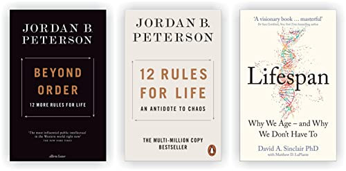 3 Books Collection Set [12 Rules for Life