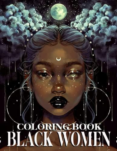 Black Women Coloring Book