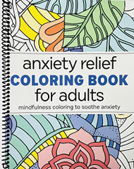Anxiety Relief Coloring Book for Adults