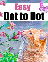 Large Print Easy Dot to Dot Book For Adults