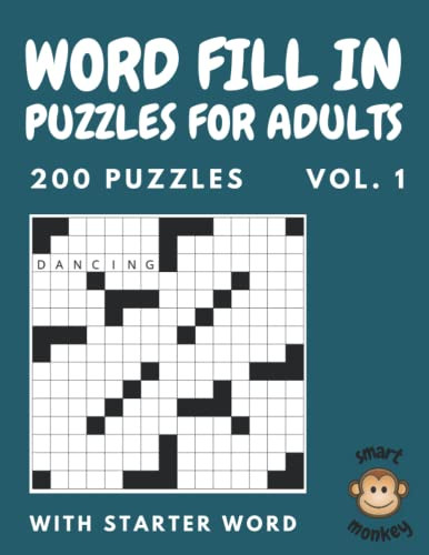 Word Fill In Puzzles for Adults Volume 1