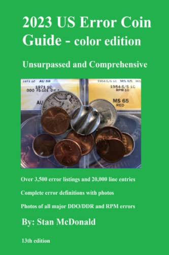 2023 US Error Coin Guide - Color Edition