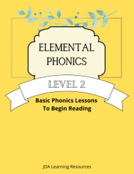 Elemental Phonics: Level 2: Easy Phonics Lessons to Learn to Read