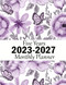 2023-2027 monthly planner 5 years