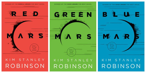 NEW LARGE-SIZE EDITION! Mars Trilogy Series 3 Books Set