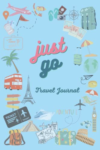 Travel Journal: Travel journal with daily prompts note sections