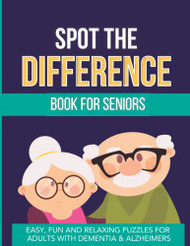 Spot the Difference Book for Seniors